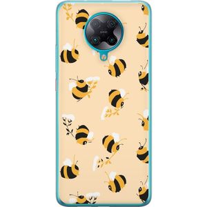 Xiaomi Poco F2 Pro Transparent Mobilskal Humlor