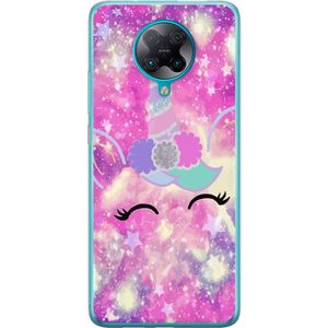 Xiaomi Poco F2 Pro Transparent Mobilskal Glad Enhörning