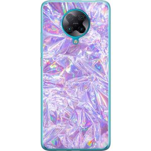 Xiaomi Poco F2 Pro Transparent Mobilskal Glitter