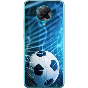Xiaomi Poco F2 Pro Transparent Mobilskal Fotboll