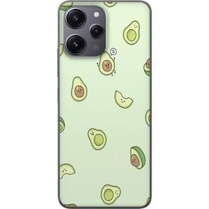 Xiaomi Redmi 12 Transparent Mobilskal Avokado