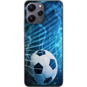 Xiaomi Redmi 12 Transparent Mobilskal Fotboll