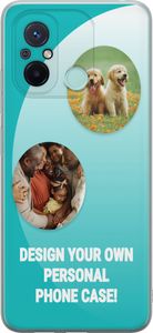 Designa ditt eget Xiaomi Redmi 12C Genomskinligt Skal