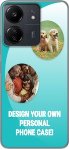 Design dit eget Xiaomi Redmi 13C Gennemsigtig cover