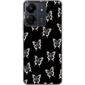 Xiaomi Redmi 13C Gjennomsiktig Telefondeksel Flygfän