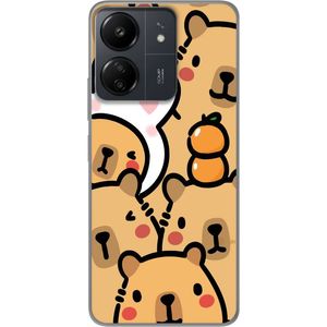 Xiaomi Redmi 13C Gennemsigtigt Telefoncover Kapivara