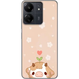 Xiaomi Redmi 13C Transparent Mobilskal Gullunge