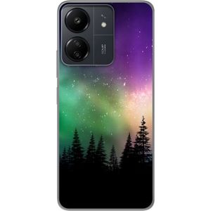 Xiaomi Redmi 13C Transparent Mobilskal Norrsken