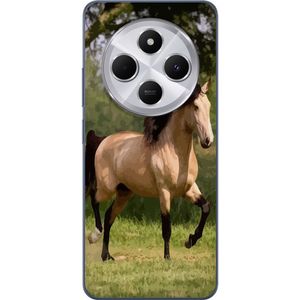 Xiaomi Redmi 14C Transparent Mobilskal Häst