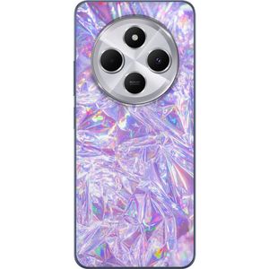 Xiaomi Redmi 14C Transparent Mobilskal Glitter