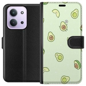 Xiaomi Redmi 15C Sort Tegnebogsetui Avokado