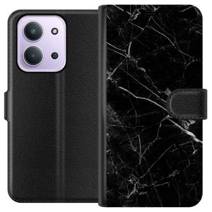 Xiaomi Redmi 15C Sort Tegnebogsetui Svart marmor