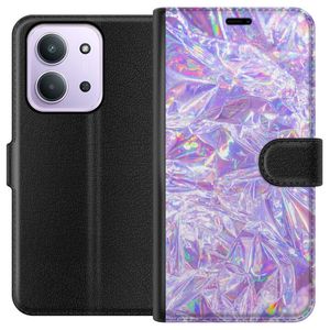 Xiaomi Redmi 15C Sort Tegnebogsetui Glitter