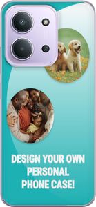 Designa ditt eget Xiaomi Redmi 15C Genomskinligt Skal