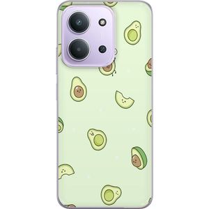 Xiaomi Redmi 15C Gennemsigtigt Telefoncover Avokado