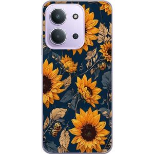 Xiaomi Redmi 15C Läpinäkyvä Puhelinkotelo Solrosor