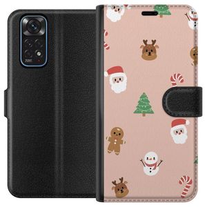 Xiaomi Redmi Note 11 Sort Tegnebogsetui Klassisk Julfest