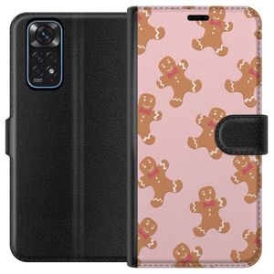 Xiaomi Redmi Note 11 Sort Tegnebogsetui Pepparkaksgubbe