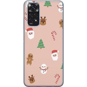 Xiaomi Redmi Note 11 Gennemsigtigt Telefoncover Klassisk Julfest