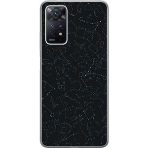 Xiaomi Redmi Note 11 Pro Transparent Mobilskal Himlakroppar