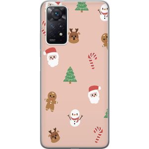Xiaomi Redmi Note 11 Pro Transparent Mobilskal Klassisk Julfest