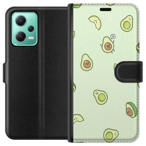 Xiaomi Redmi Note 12 Sort Tegnebogsetui Avokado