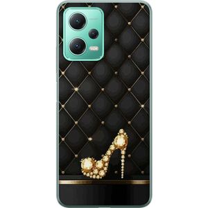 Xiaomi Redmi Note 12 Transparent Mobilskal Lyxig Sko