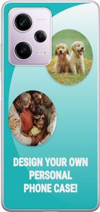 Design ditt eget Xiaomi Redmi Note 12 Pro Gjennomsiktig deksel