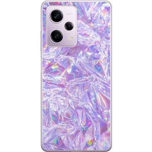 Xiaomi Redmi Note 12 Pro Transparent Mobilskal Glitter