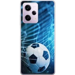 Xiaomi Redmi Note 12 Pro Transparent Mobilskal Fotboll