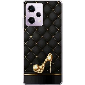 Xiaomi Redmi Note 12 Pro Transparent Mobilskal Lyxig Sko