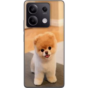 Xiaomi Redmi Note 13 Transparent Mobilskal Söt Valp