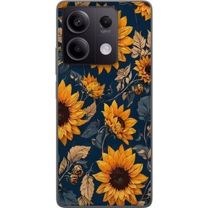 Xiaomi Redmi Note 13 Pro Transparent Mobilskal Solrosor