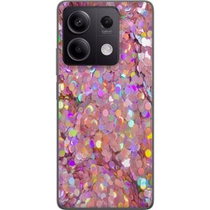 Xiaomi Redmi Note 13 Pro Transparent Mobilskal Glitter