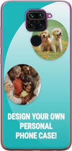 Suunnittele omat Xiaomi Redmi Note 9 Läpinäkyvä kuori