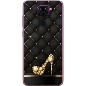 Xiaomi Redmi Note 9 Transparent Mobilskal Lyxig Sko