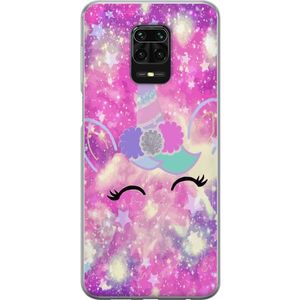 Xiaomi Redmi Note 9S Gjennomsiktig Telefondeksel Glad Enhörning