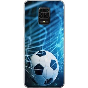 Xiaomi Redmi Note 9S Gjennomsiktig Telefondeksel Fotboll