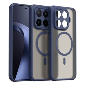Xiaomi 17T Pro MagSafe-yhteensopiva Kuori Anti-Drop PC+TPU – Sininen