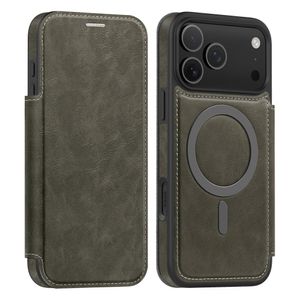 iPhone 17 Pro Max MagSafe Cover with Card Slots - Grey
