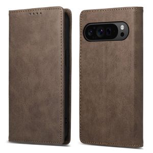 Google Pixel 11 / 11 Pro LommebokCover i PU skinn - Brun