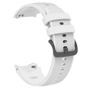 OnePlus Watch 3 43mm etc. Watch Strap in Silicone - White