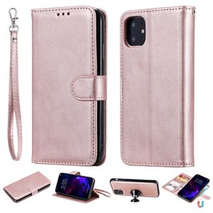 iPhone 11 Etui med Bærestrop - Rose guld