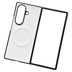 Samsung Galaxy Z Fold8 Ultra MagSafe Kuori PU-nahkaa - Valkoinen