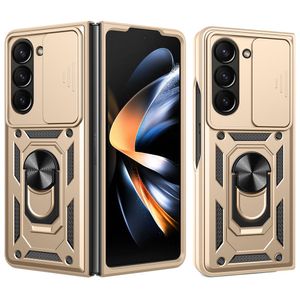 Samsung Galaxy Z Fold7 5G skal med ringhållare – guld