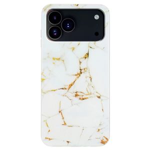 iPhone 18 Pro/17 Pro Skal Marmormönstrat TPU - Vit