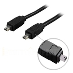 Firewirekabel 4-pin hane - hane, 1m