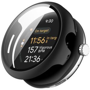 Google Pixel Watch 3 45 mmKuori, Näytönsuoja - musta