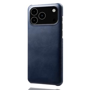 iPhone 18 Pro Max/17 Pro Max Skal i PU-läder - Blå
