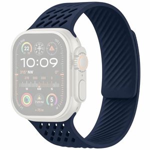 Apple Watch 42 / 41/ 40 / 38mm Klockarmband i Silikon - Mörkblå